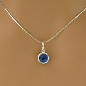 Silver Pendant - Evil Eye Pendant - UK Seller - Gift for her - Protection for adults - Protection for children - Silver Evil Eye
