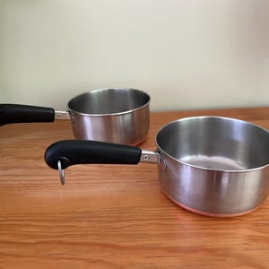 Choice of Vintage 1801 Revere Ware Copper Bottom 1 qt sauce pans-no lid