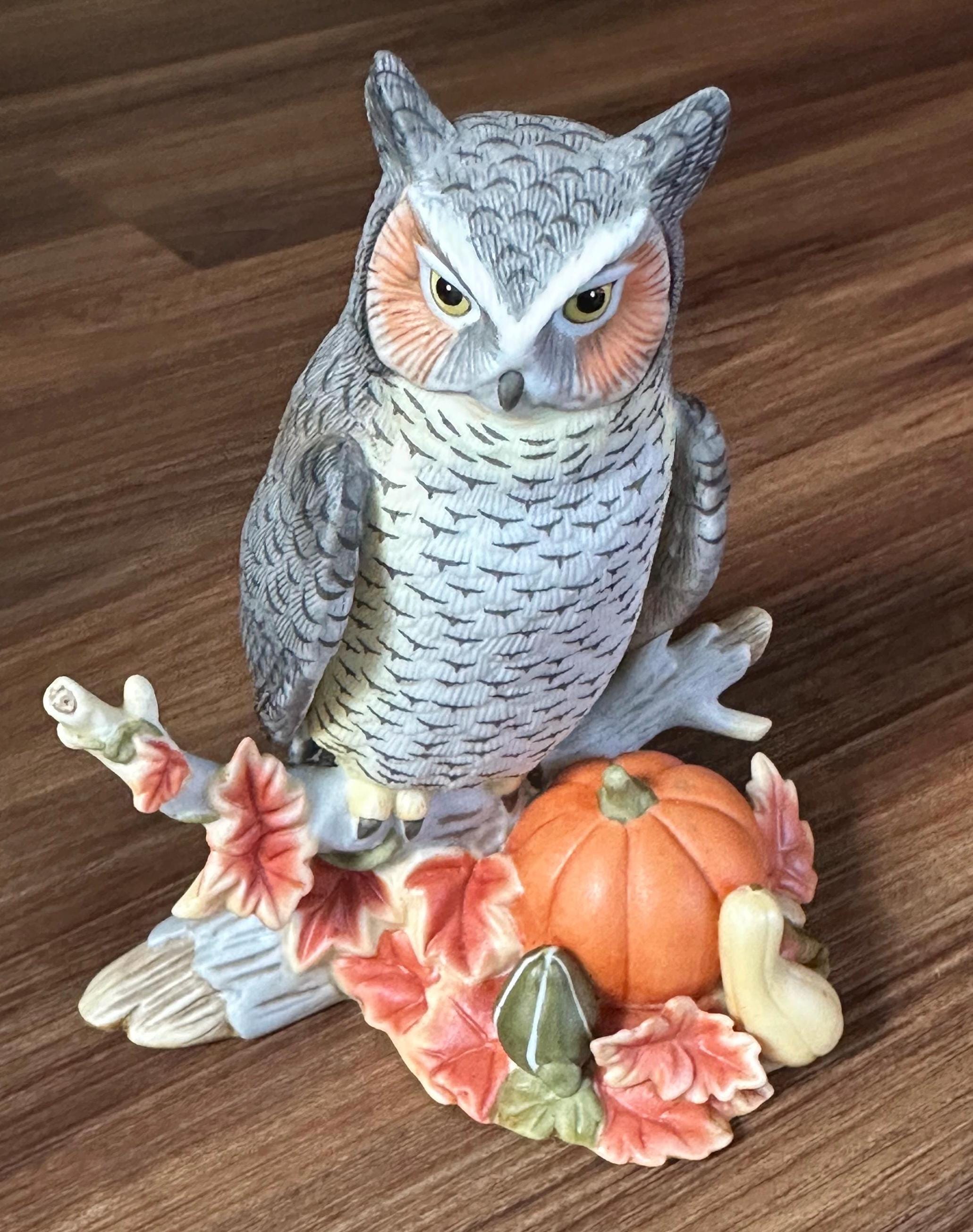 VTG LENOX OWL Midnight Visitor on Branch  2005