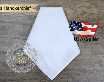 50 Pieces Lovely White Handkerchiefs With Embroidery and Lace on One Corner Cotton Soft Colors Assorted Colors and Designs Etsy