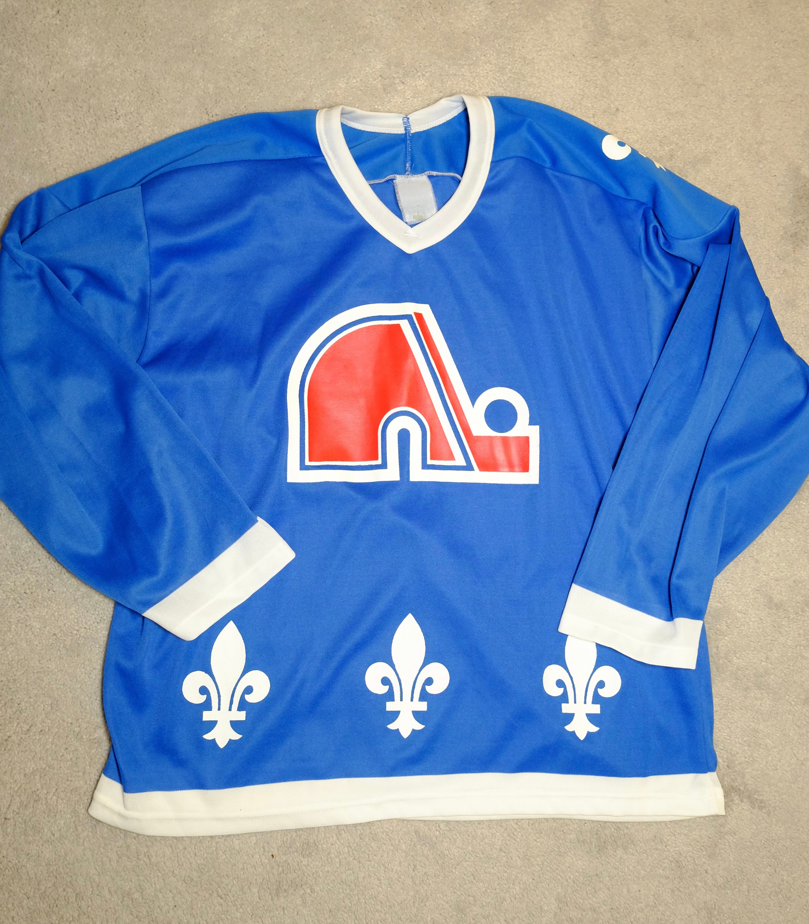 CCM, Shirts, Quebec Nordiques Joe Sakic Home Ccm Jersey Xl Nwt
