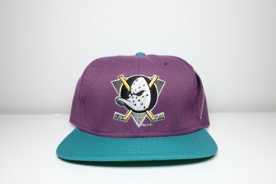 Vintage Starter - Anaheim Mighty Ducks Fitted Hat 1990s 6 5/8-71/8