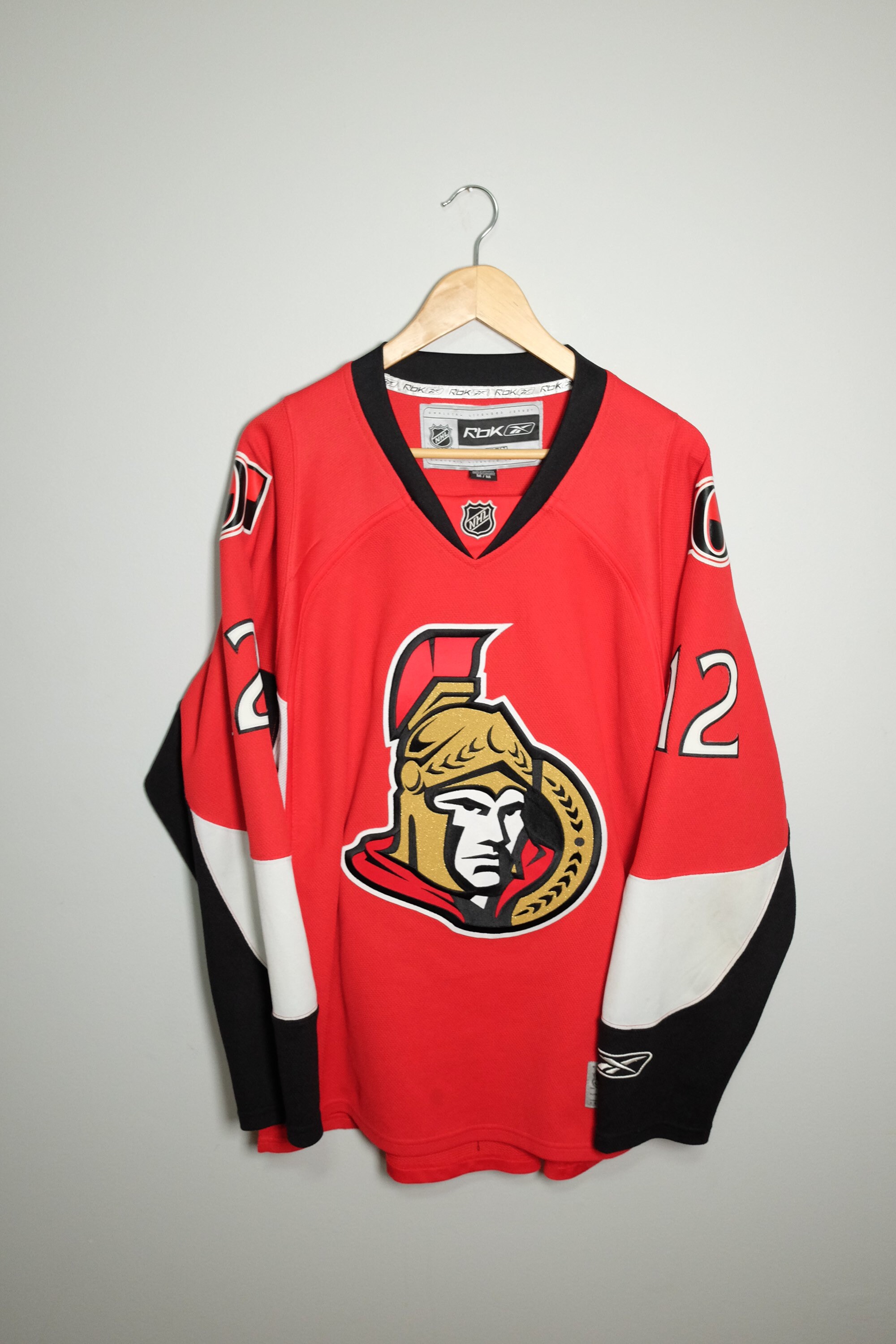 Ottawa Senators Reebok CCM Hockey Jersey Size Large Red Home Kit NHL