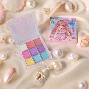 Mermaid Shimmer - Duochrome Glitter Eyeshadow Palette