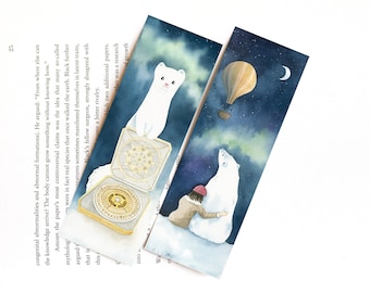 His Dark Materials Lesezeichen: Lyra, Iorek und Pan (Digitaler Download)