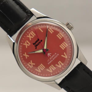 Vintage HMT Jawan 17 Jewels Hand Winding Men&#39;s Watch | HMT Watch | HMT Peach Watch.