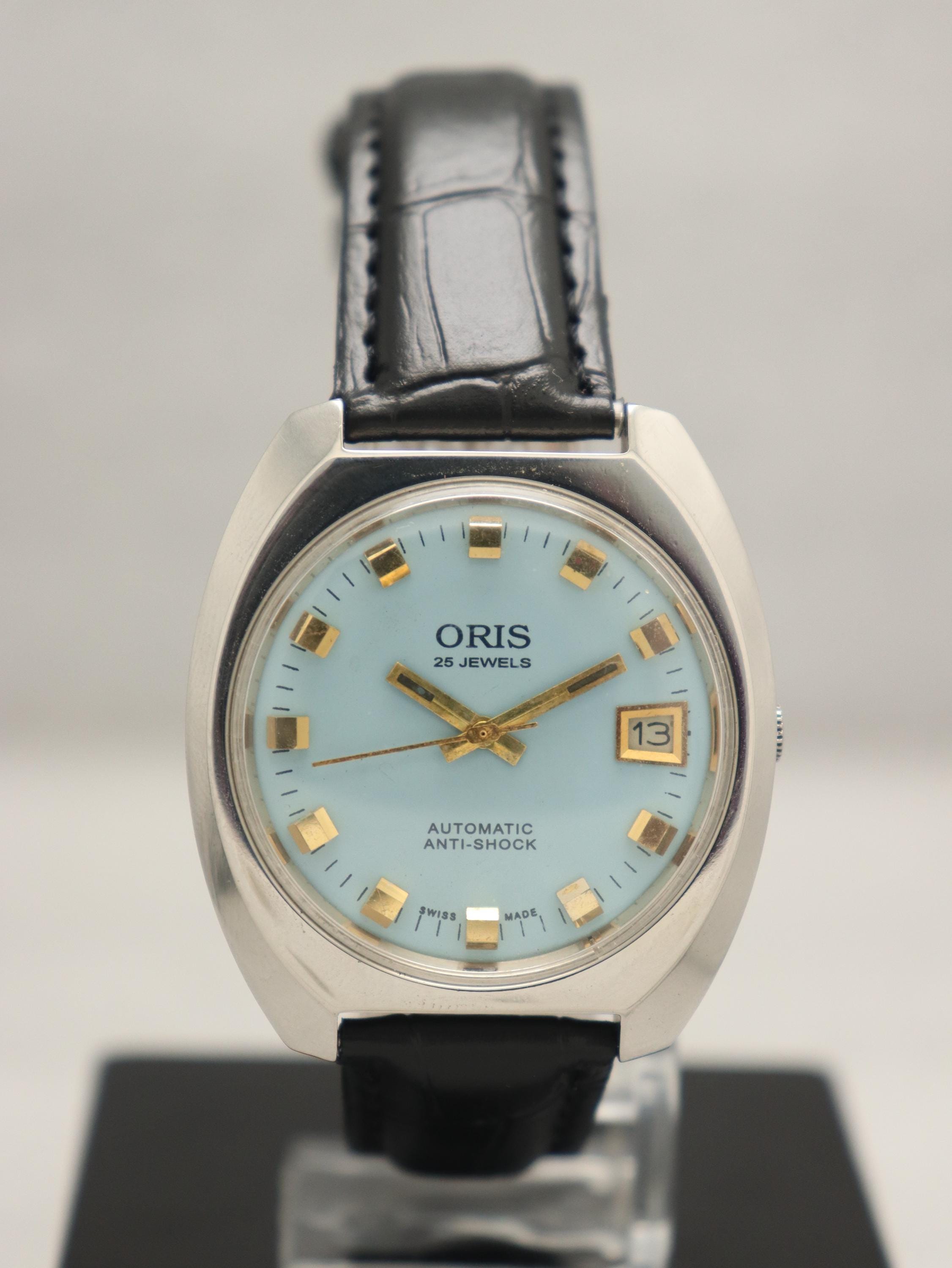 70's Vintage Oris 25 Jewels Automatic 645 KIF Swiss Movement