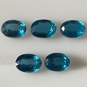 Natural Indigo Kyanite Gemstone, High-Quality Oval Faceted Loose Stone for Jewelry Crafting, Perfect Gift for Jewelry Makers