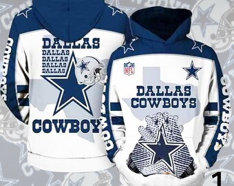 white dallas cowboys hoodie