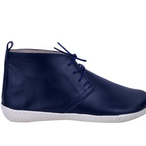 Navy blue ankle shop boots australia