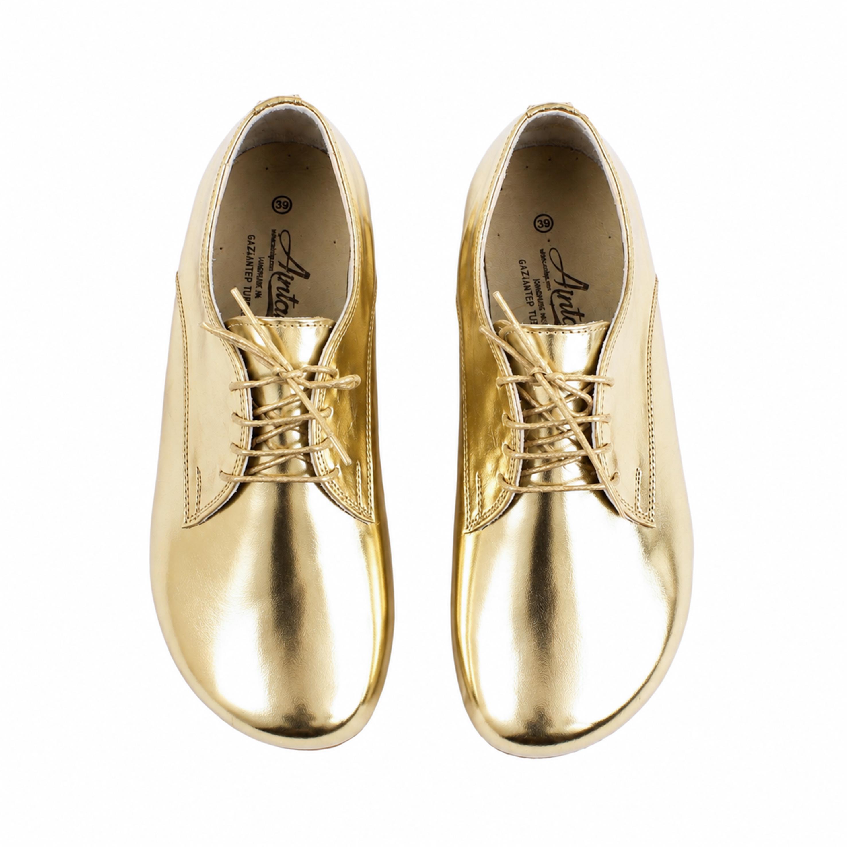 ladies gold dress shoes Women Barefoot BRIGHT Leather Oxford Shoes, Classic Comfort & Style: Handmade, Moccasins 60%