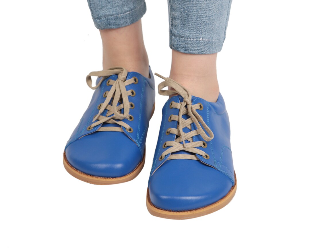 HOMBRE Zero Drop SNEAKER Descalzo AZUL Zapatos hechos a mano de