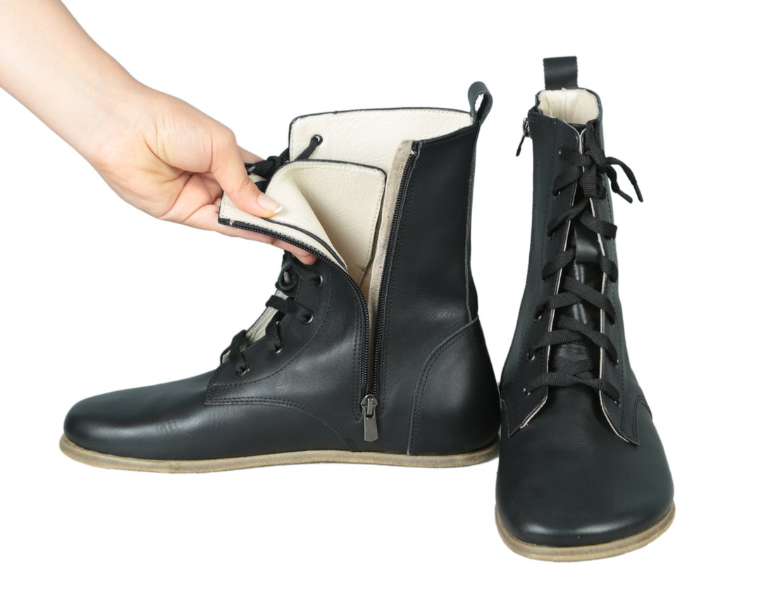 Amazon.com | Elbslutt Women's Knee High Boots Chunky Low