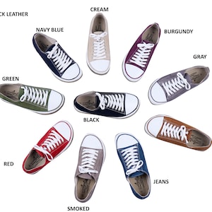 MEN Wider Converse Style Shoe, Handmade, Zero Drop, Barefoot BLACK Nubuck Leather, Natural, Colorful, Leather Insole, 6mm Leather Outsole image 10
