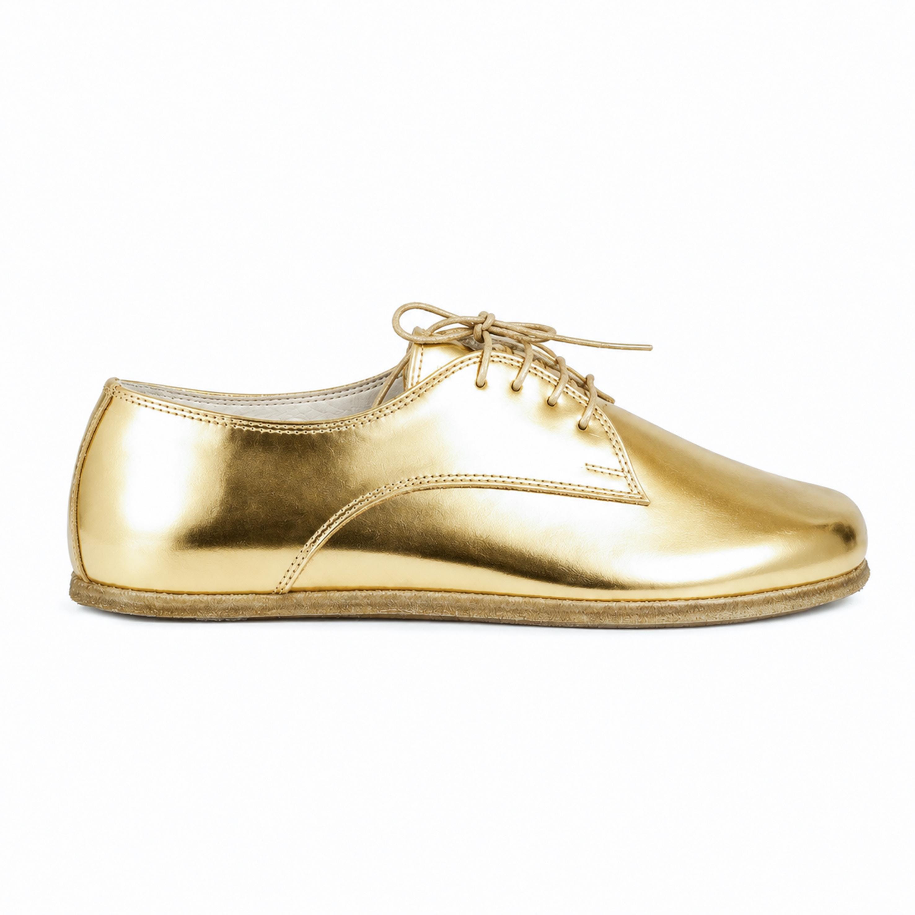 gold ladies dress shoes Women Barefoot BRIGHT Leather Oxford Shoes, Classic Comfort & Style: Handmade, Moccasins LowStock:43600185557043