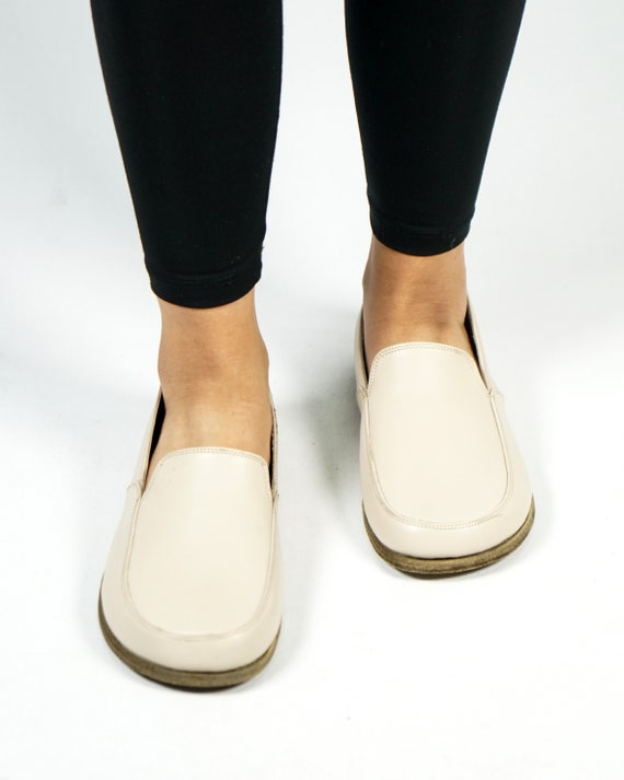 Men\'s Cream Slip-On Shoes *NEVER WORN* Cream - Slip On Shoes for Men | Charix main image 3