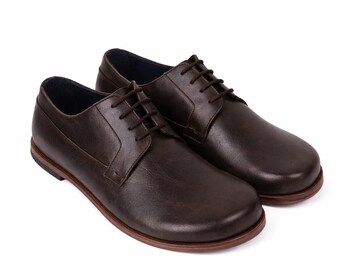 Y2K Dr Martens | Lace up | 12283 Doc Shoes | Brown Leather  display picture 2