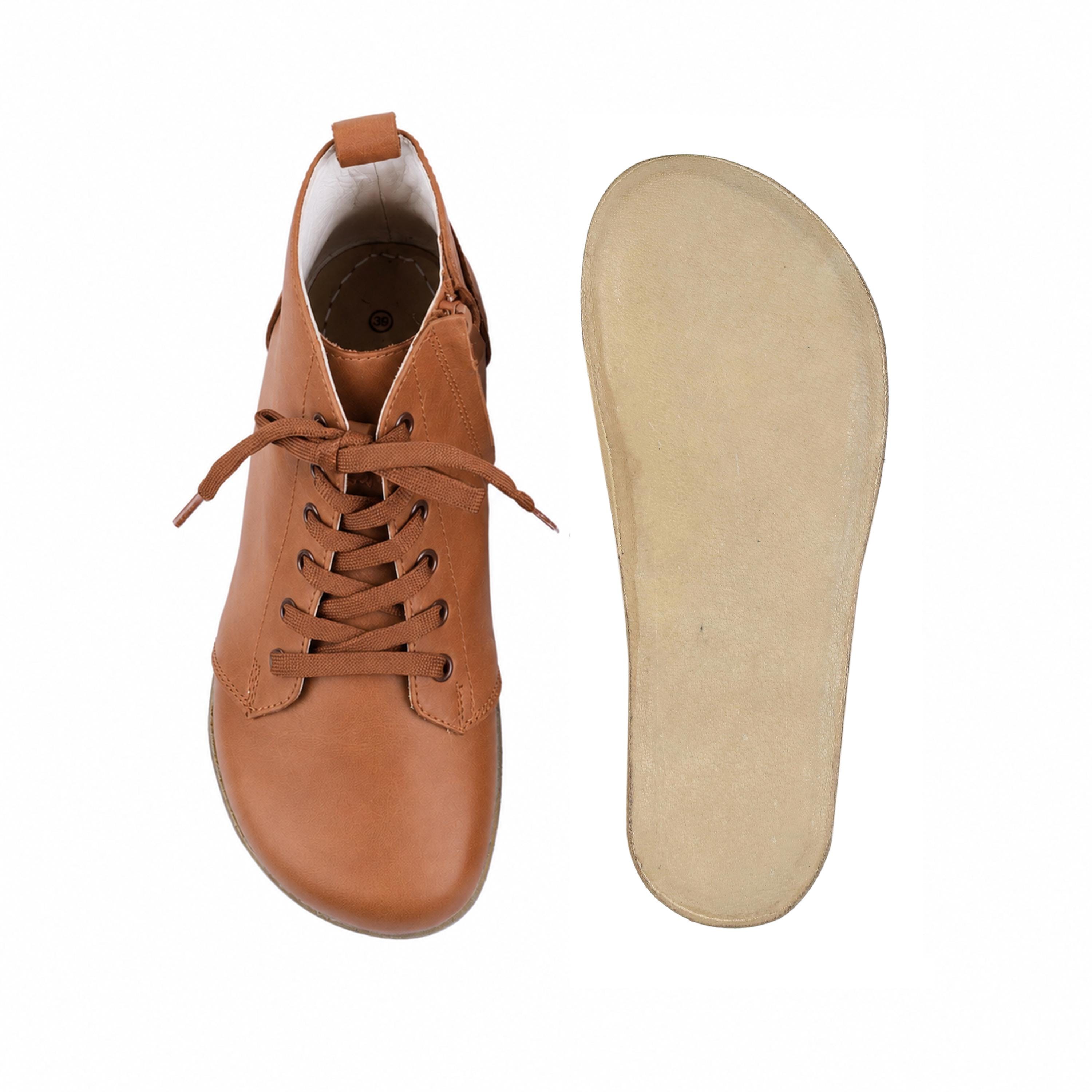 tan dress boots ladies Women's Barefoot Ankle SMOOTH Leather Shoes, Classic Comfort & Style: Handmade knee high tan boots
