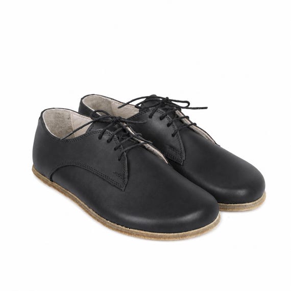 women's comfortable black dress shoes WOMEN Barefoot SMOOTH Leather Oxford Shoes, Classic Comfort & Style: Handmade, Moccasins Cargo Shirt Dress | long bridesmaid dresses Color:Sea Turquoise* The slip