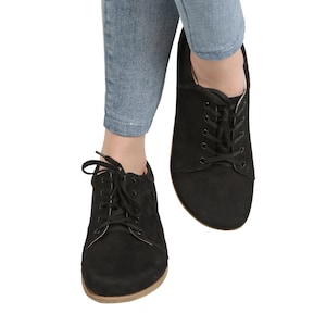 MÄNNER Barfuß SNEAKERS SCHWARZ Nubukleder Handgemachte Jemenitische Schuhe, Natürlich, Bunt, Slip-On