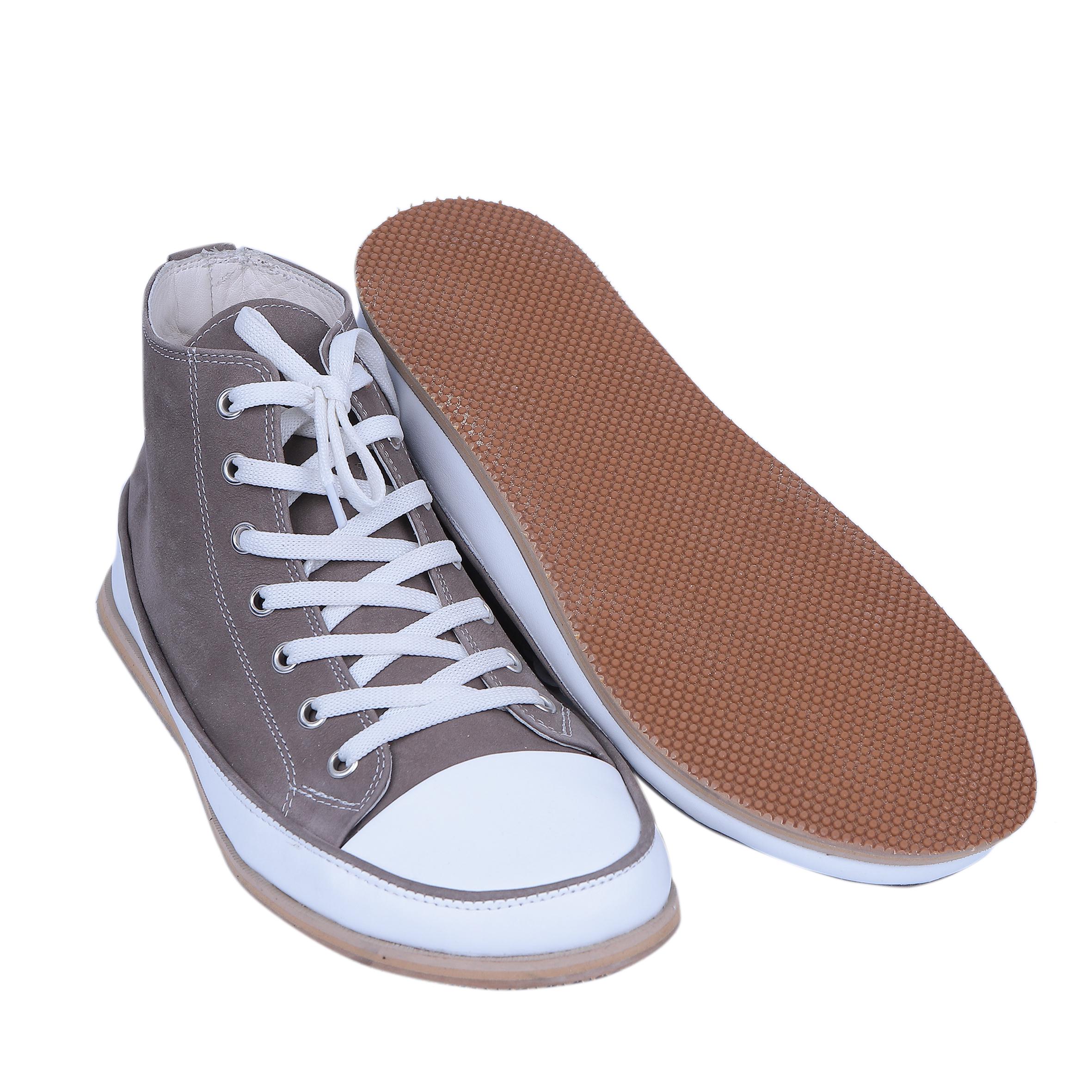 Handmade Barefoot Leather Sneakers: Women's Zero Drop Converse Style