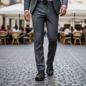 Men's Barefoot BLACK TOLEDO Leather Oxford Shoes, Classic Comfort & Style: Handmade, Moccasins image 2