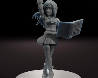 Nocturne Sorceress -  32mm Scale Gothic Fantasy Miniature
