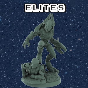 Elite Alien Miniatures 1:48 Scale Miniatures for Flashpoint and Tabletop- Galactic Armory - Sci-Fi Wargaming Figures