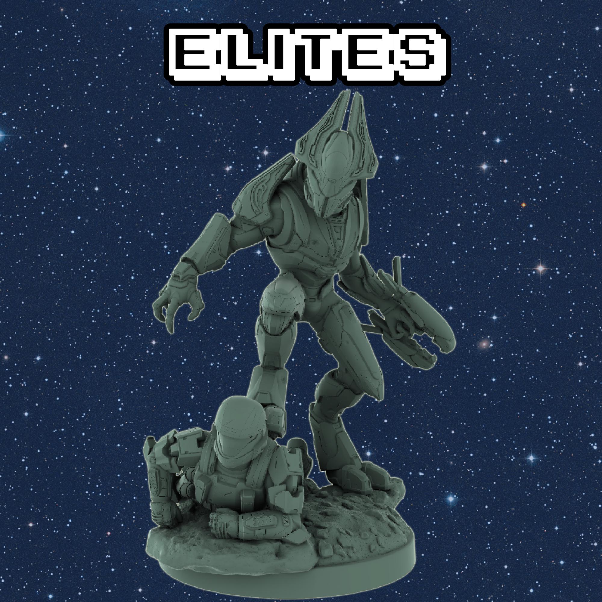 Elite Alien Miniature – 1:48 Scale Resin Wargaming Miniatures - Etsy