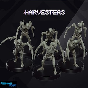 Necroid Harvesters - SkullForge Studios - Sci-Fi tafelminiaturen