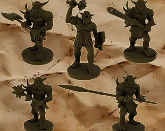 Bugbear Miniatures for D&D/Pathfinder/RPG Gaming - 28mm Scale - mz4250- Fantasy Roleplaying Figures
