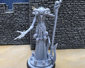 Necromancer Lord - Doomed Batallions - Trench War Compatible Miniature