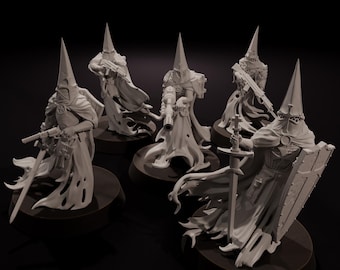 Pilgrims - Wraith Pilgrims - Trench War Compatible Miniatures