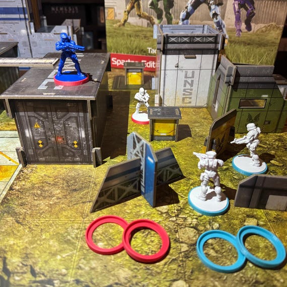 Halo: Flashpoint - Removable Team Markers for Miniature Bases