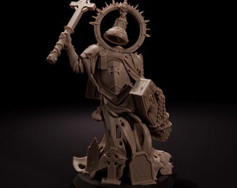 Mourning Bell - Wraith Pilgrims - Trench War Compatible Miniature