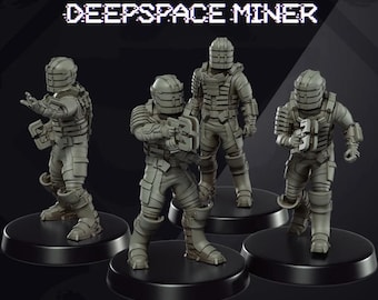 ディープスペースマイナー - SkullForge Studios - SFテーブルトップミニチュア