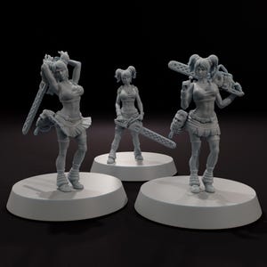 The Lollipop Slayer - AfterMath Studios - B-Movie Horror 3D Gedruckte Resinfiguren für Zombbidde, Fallout, ZonaAlfa & andere Tabletop Spiele