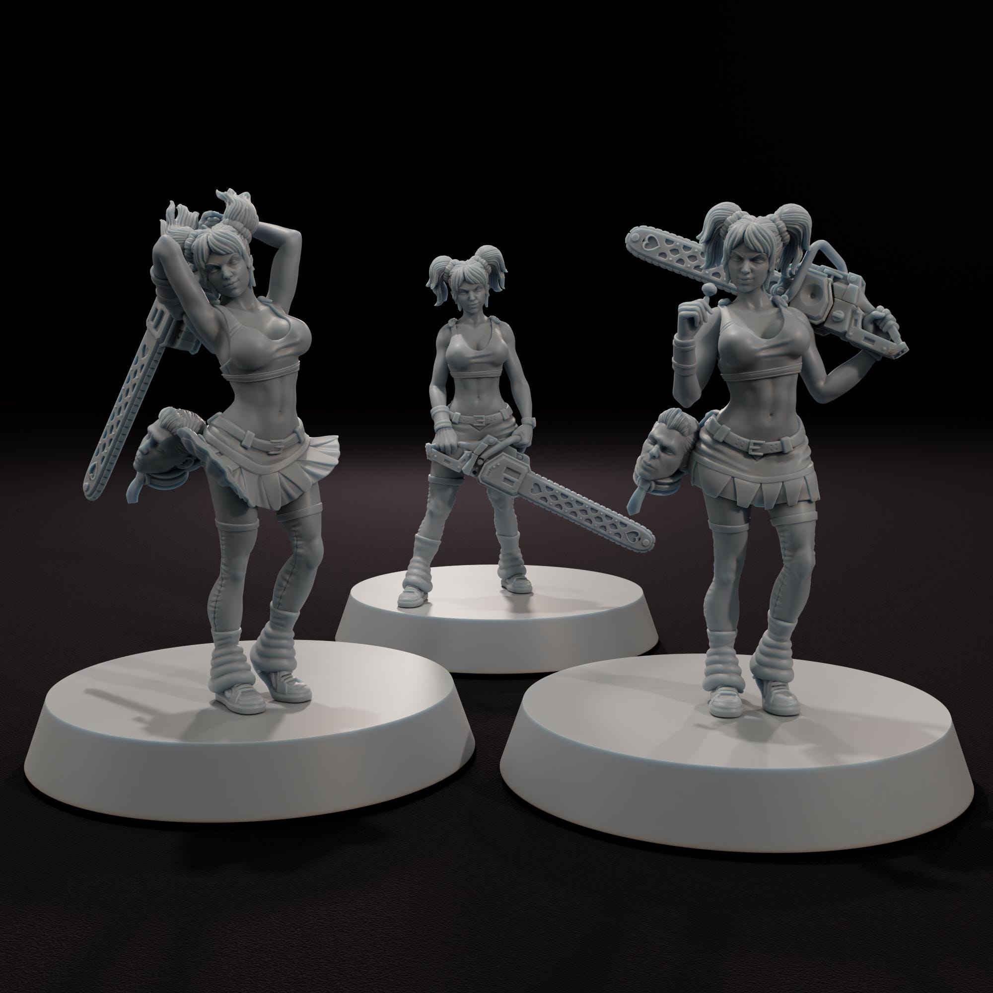 Lollipop chainsaw figure - Etsy 日本