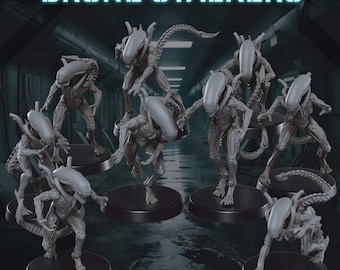 Drone Stalkers - SkullForge Studios - Tabletop Miniatures