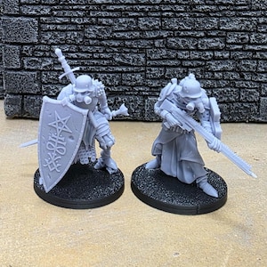Wardens / Corpse Guard - Doomed Batallions - Tabletop Miniatures ideal for Trench Crusade - High Quality 3D Printed Minis - Unpainted