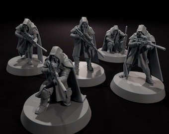 Francotiradores Doomghast - SkullForge Studios - Miniaturas de ciencia ficción para mesa