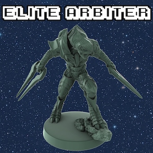 Arbitrator Alien Miniatures 1:48 Scale Miniatures for Flashpoint and Tabletop- Galactic Armory - Sci-Fi Wargaming Figures