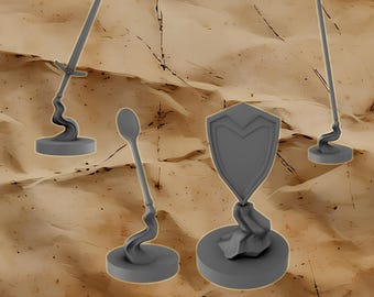 Animated Objects Miniatures for D&D/Pathfinder/RPG Gaming - 28mm Scale - mz4250- Fantasy Roleplaying Figures