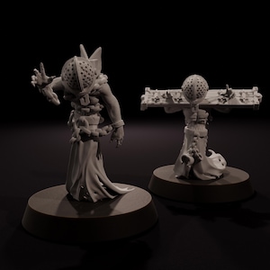 Prisoners - Wraith Pilgrims - Miniaturen op tafel, ideaal voor Trench Crusade - Hoge kwaliteit, ongeverfde 3D-geprinte mini&#39;s