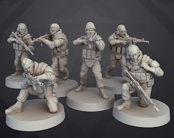 Rapid Response Unit (Prawn Town) - SkullForge Studios -  Tabletop Miniatures