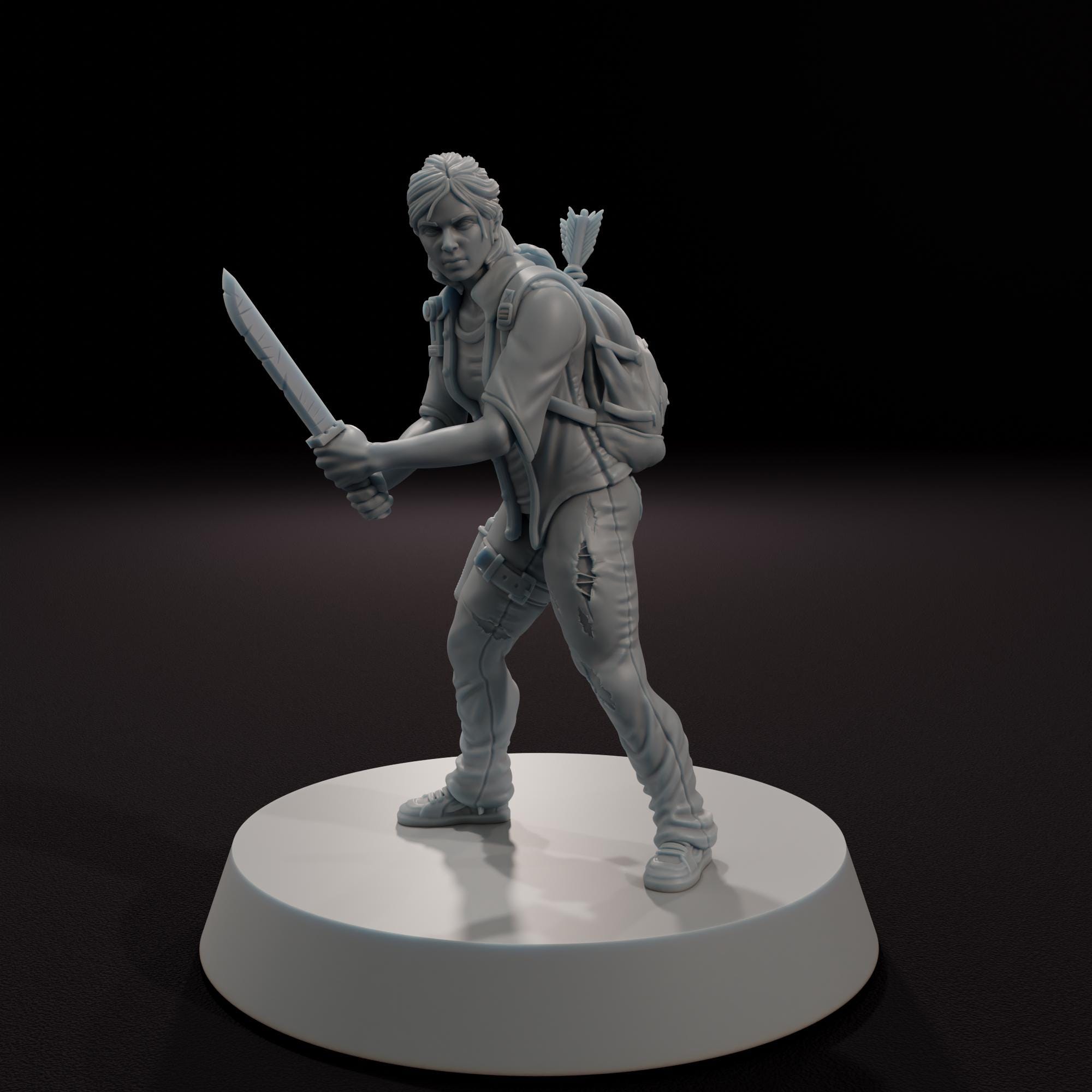 Daughter of Vengeance - Aftermath Studios - Post Apocalyptic 28mm/32mm ...