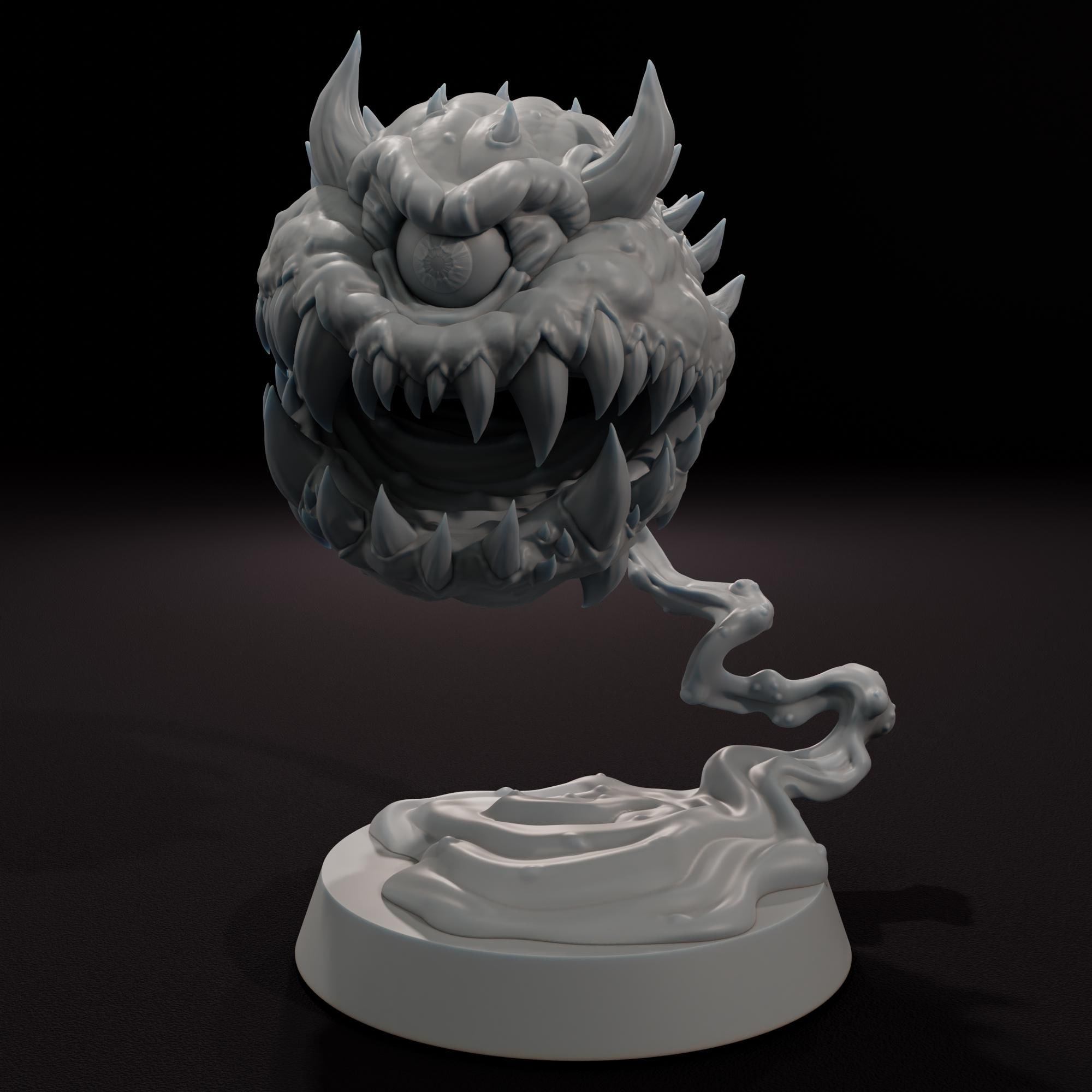 Cacodemon Miniature - Aftermath Studios - Sci-fi Tabletop Miniatures - Etsy