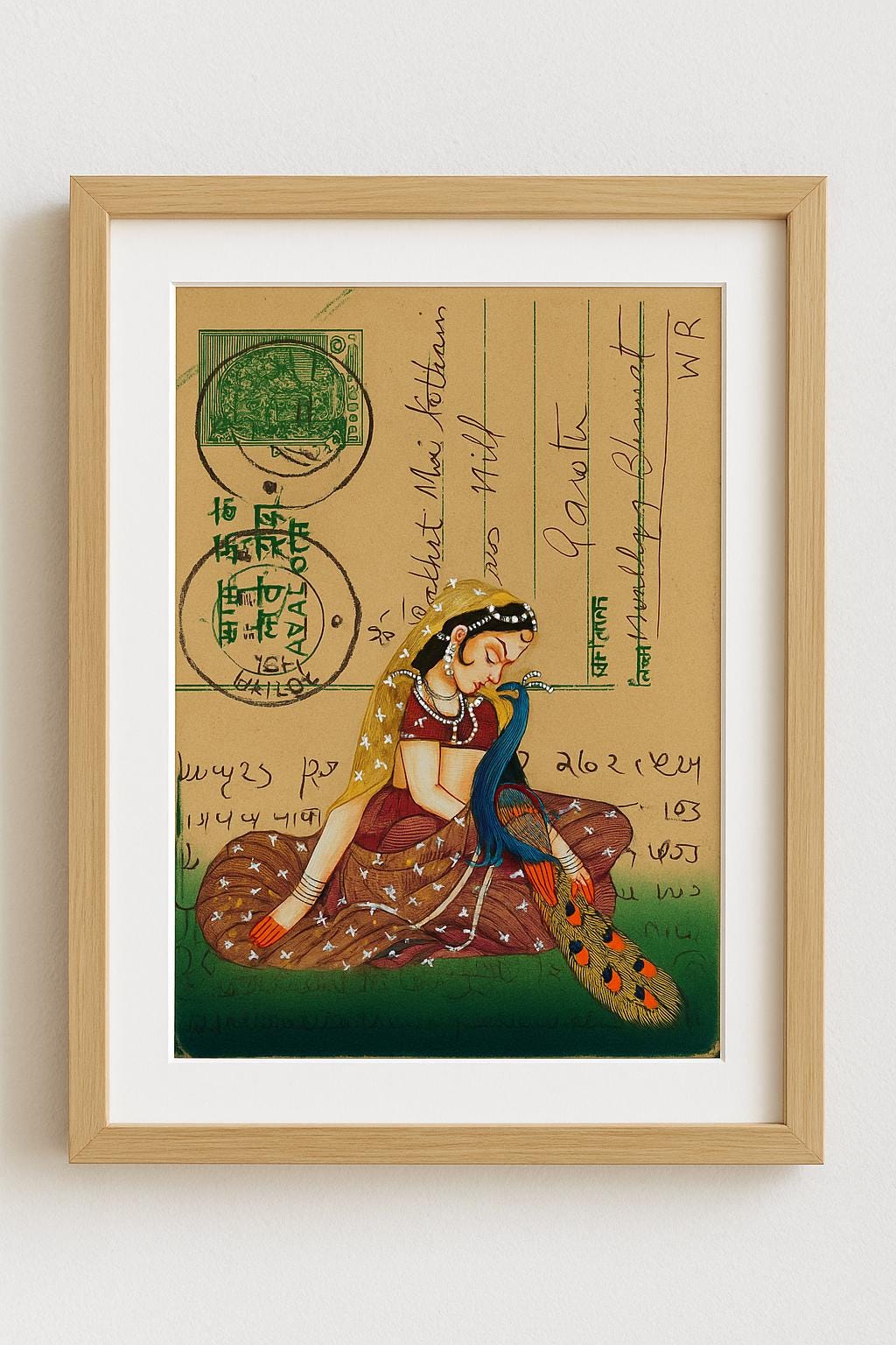 インドのポストカード - Etsy 日本