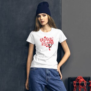 Circus Freak Aerial Womens Shirt, Aerialist T-Shirt, Aerial Silks Shirt
