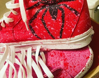 Spiderverse Vans Custom